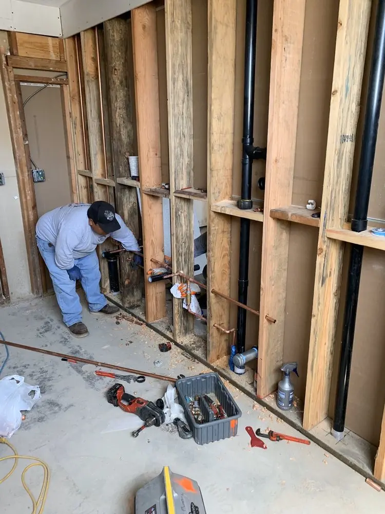 Commercial rough-in plumbing for Trenchless Sewer Repair in Eagle Lake